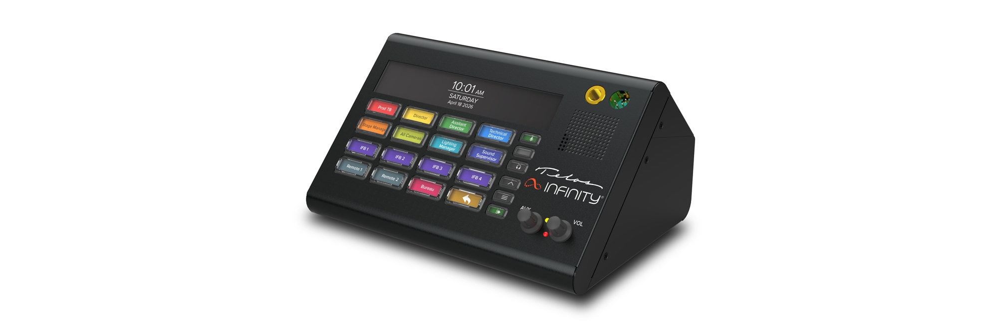 Telos Infinity IP Intercom Desktop Station